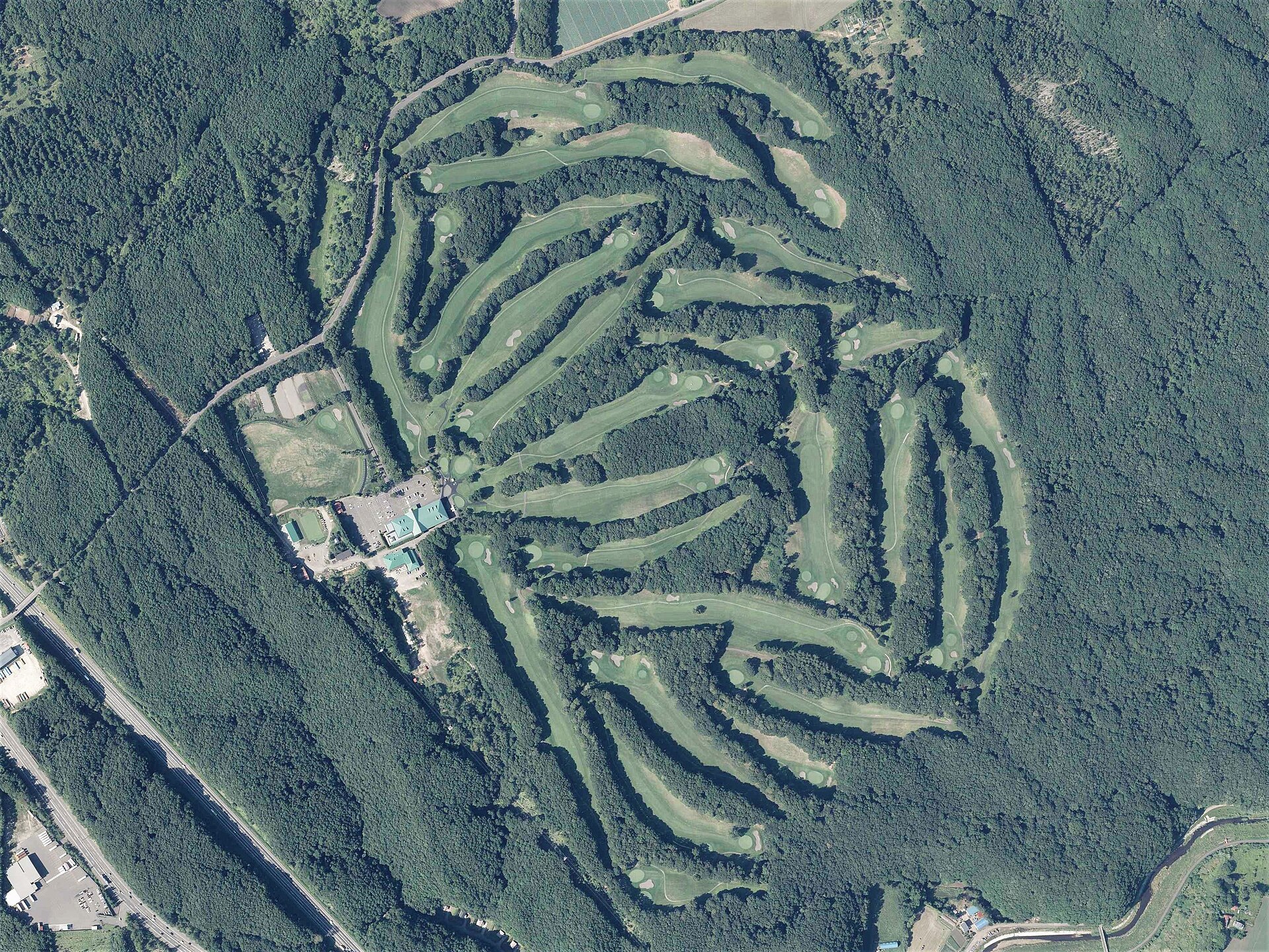 北広島・千歳のゴルフ場