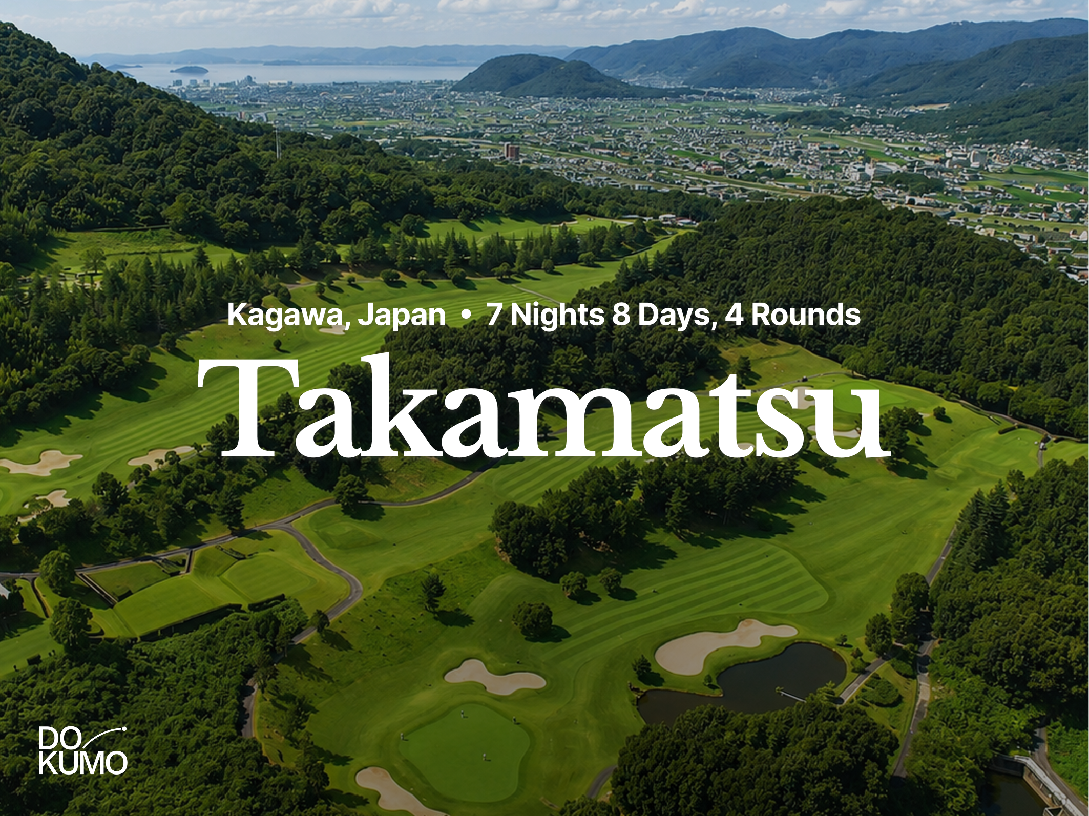 Takamatsu Onsen & City Golf Tour | Departures from Major U.S. Cities via Narita