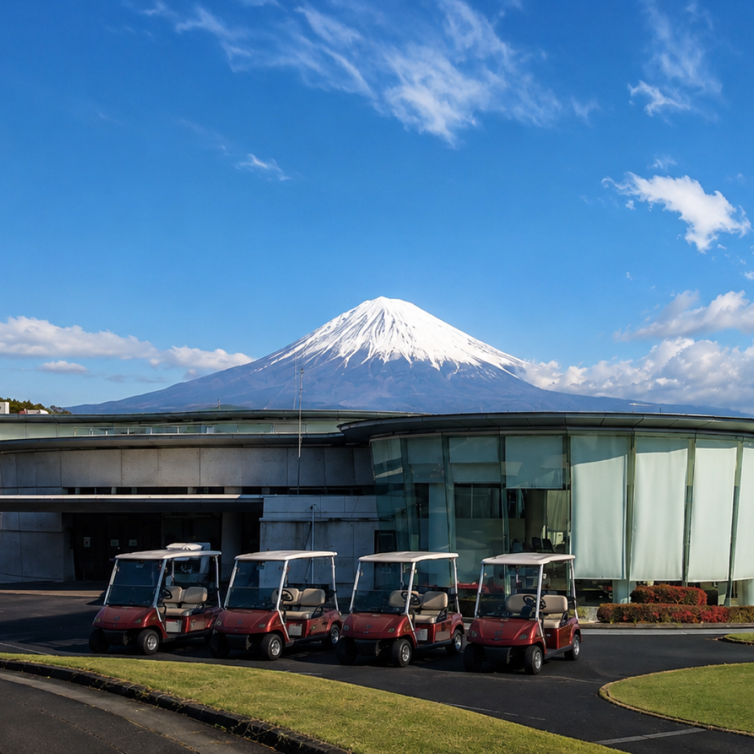 Mt. Fuji Golf Tour depart from central Tokyo by rental car