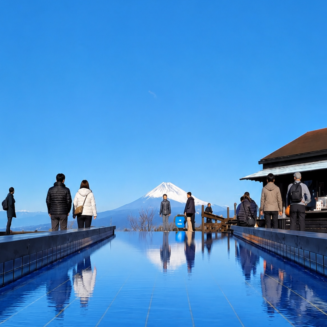 Mt. Fuji Golf Tour depart from central Tokyo by rental car